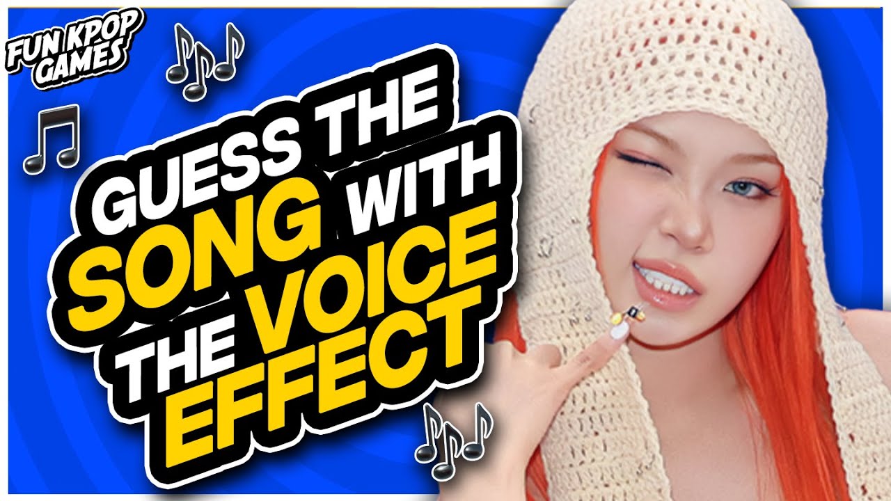 ⭐️ GUESS THE KPOP SONG WITH THE VOICE EFFECT | KPOP QUIZ - FUN KPOP GAMES 2025