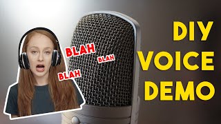 Make your own Voice Demo/Reel