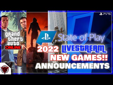 PlayStation State of Play ! New Games And New GTA TRAILER COMING COMING!?