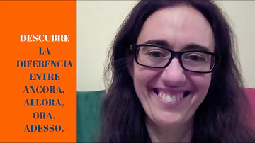 Che tipo di avverbio è adesso?