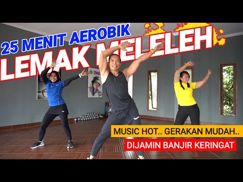 SENAM AEROBIK MEMBAKAR LEMAK | MUSIC HOT BIKIN TAMBAH SEMANGAT