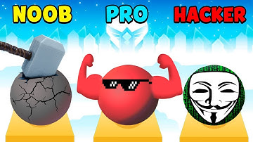 NOOB vs PRO vs HACKER - Rolling Sky