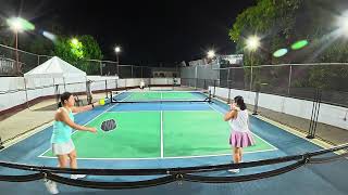 Pickleball Guilia/ Janelle vs Melissa/Dax