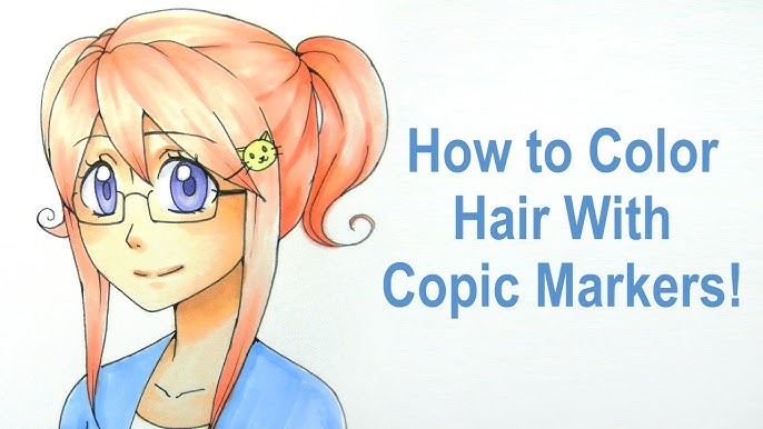 How to shade anime hair by Moemie - Make better art