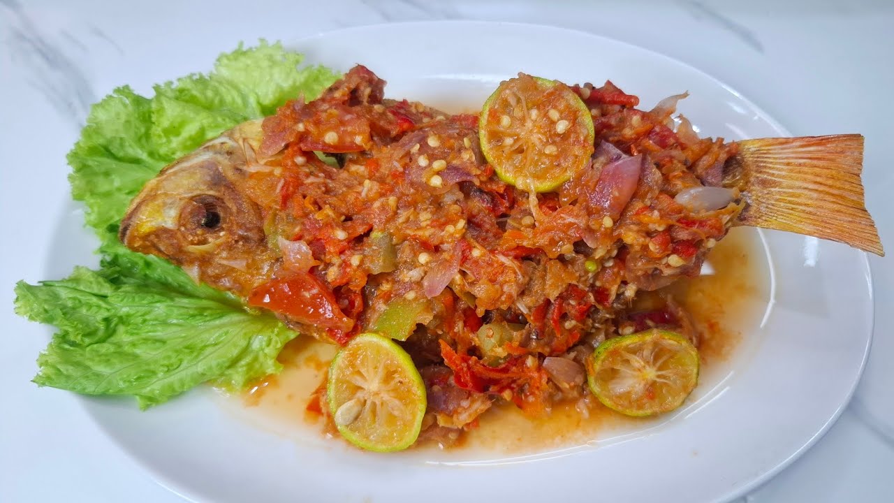 PARAH TERNYATA ENAK BANGET !! RESEP PECAK NILA PEDAS ASEM GURIH DAN BUATNYA GAMPANG