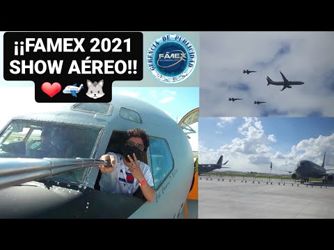 FAMEX 2021 ¡¡ESPECTÁCULO AEREO!!☡✈❤🐺