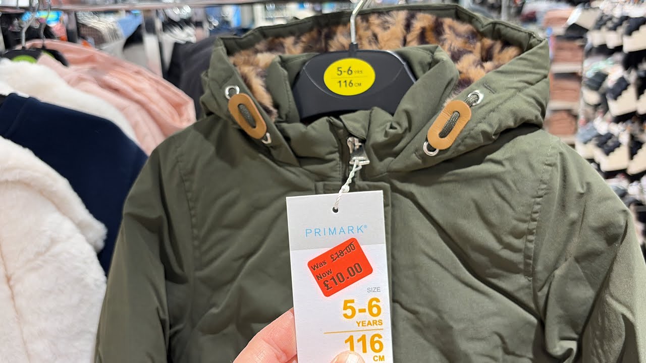 PRIMARK GIRLS 1½ TO 8 YEARS NEW COLLECTION + PRIMARK GIRLS' SALE, January 2026