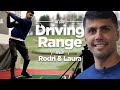 Rodri does golf  amazing chat at the driving range with our spanish star  girlfriend laura