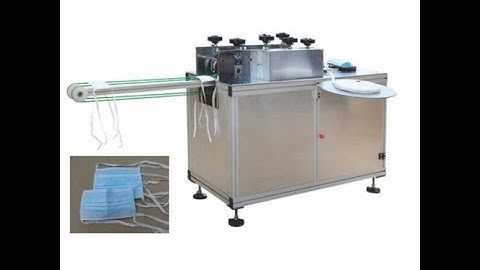 Automatic Tie On Mask Making Machine
