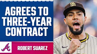 Reaction Robert Suarez Reportedly Agrees To Three-Year Contract With Braves