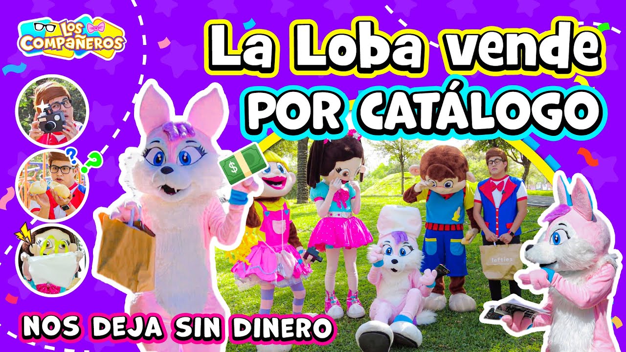 La loba deja sin dinero a los compañeros | El nuevo trabajo de la loba | Vende por catálogo