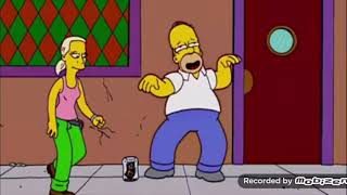 Homer's drunken dancing