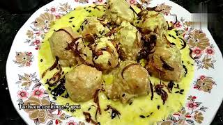 Hyderabadi besan ke dahi bade recipe by farheen cookings 4 you/dahi phulki/dahi wade recipe