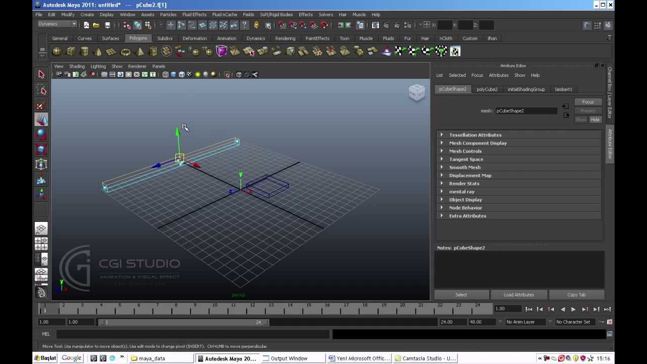 Autodesk Maya Dynamic Tutorials 1 - YouTube
