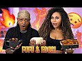 Maynards TV Try African Food For The FIRST Time (Egusi, Stew, Fufu etc..)