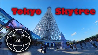 Going up the Tokyo Skytree in 360 VR