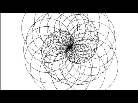 draw spiral by python programming language