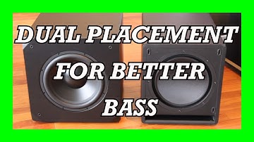 SUBWOOFER PLACEMENT:  The Importance of Going Dual for Home Audio System Setup