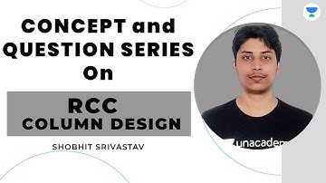 Concept & Question Series On RCC Column Design | SHOBHIT SRIVASTAVA #gate2024 #gatecivil2024