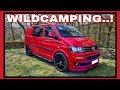 WILDCAMPING Weekend In A VW Campervan (AMAZING)