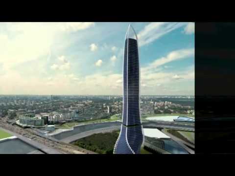 Видео: Москва 2050: дървени небостъргачи и летящи превозни средства