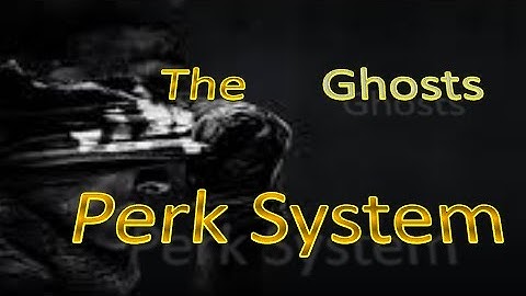 How Ghosts Perks Work | Best Perks in Ghosts | Pick System