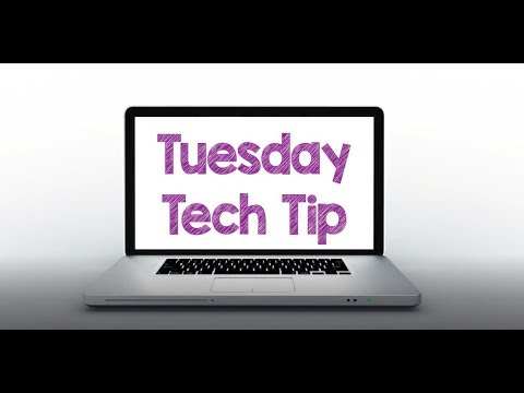 Tuesday Tech Tip 8 Tour Creator - YouTube