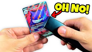 I Legit Destroyed THE CRAZIEST Ultra Rare Pokemon Cards! (Save it or Staple it)