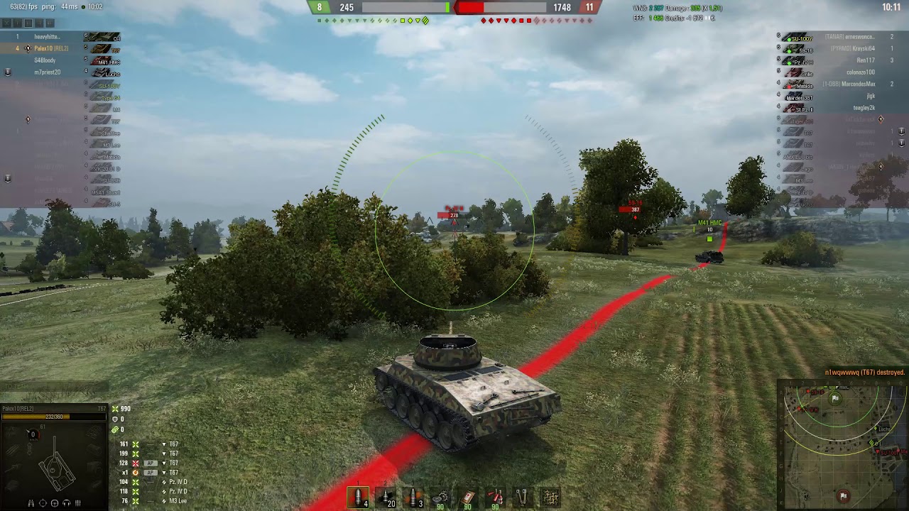 wotreplays.ru как смотреть Ace Tanker T67 (Carry)