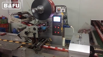 flow wrapper, flow pack machine, horizontal packaging machine, automatic packing machine