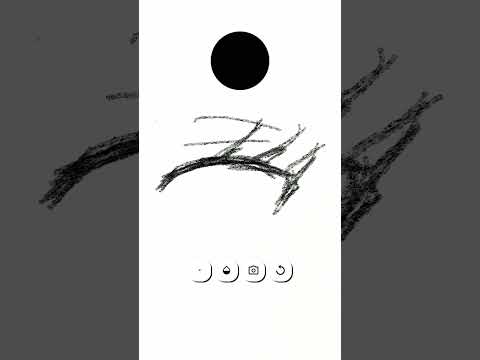 スマホで目描いてみた(?)