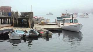 PortClyde, Maine in the Fog
