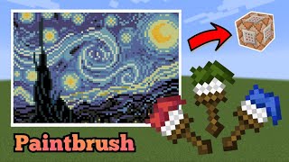 How to Get a Paintbrush Tool in Minecraft | Command Block Tutorial