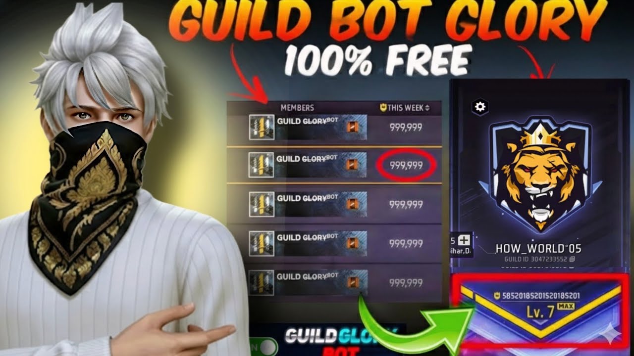 Free Fire New Guild Bot 2026 🤖🔥 | Auto Join & Guild Management Trick (100% Working)
