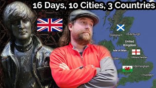American Backpacks Through The UK For 16 Days (MARATHON)