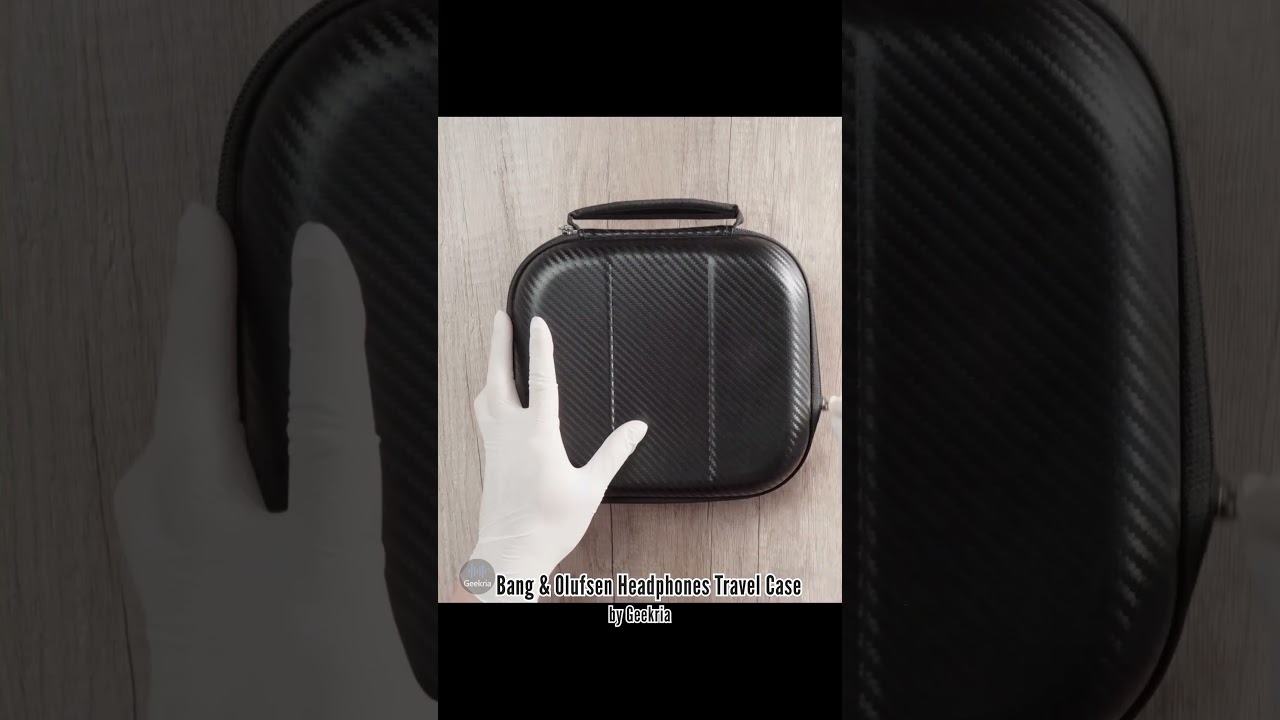 Bang & Olufsen Over-Ear Headphones Travel Case, Hard Shell Headset Carrying Case | Geekria