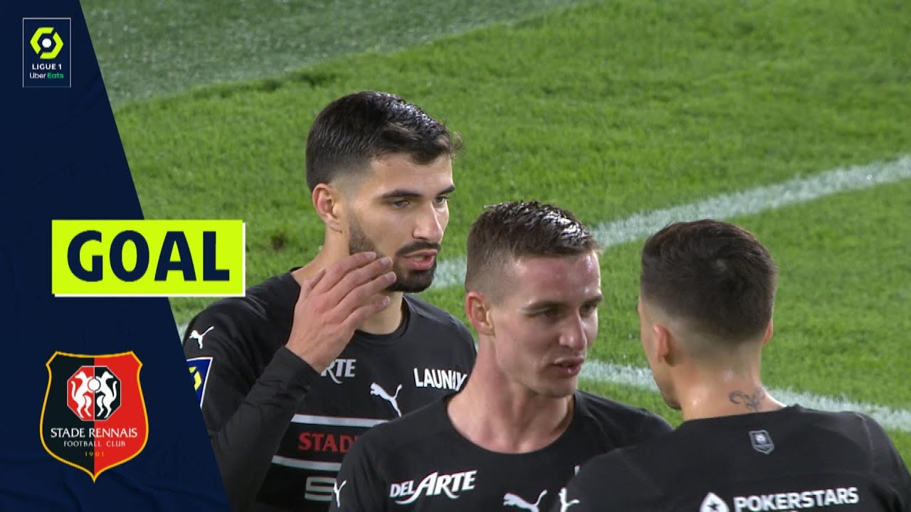 Goal Martin TERRIER (16' - SRFC) AS MONACO - STADE RENNAIS FC (2-1) 21/22