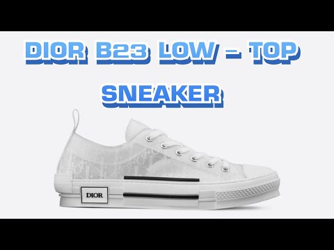 EP.145 - DIOR B23 LOW-TOP SNEAKER White Dior Oblique Canvas