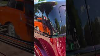 hot rod 1940 Ford panel delivery steals my attention at MSRA Back to the 50s car show