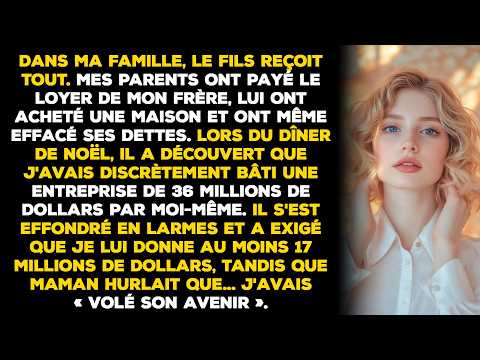 Mes parents ont exigé que je donne 17 millions de dollars à mon frère — alors j'ai discrètement coup