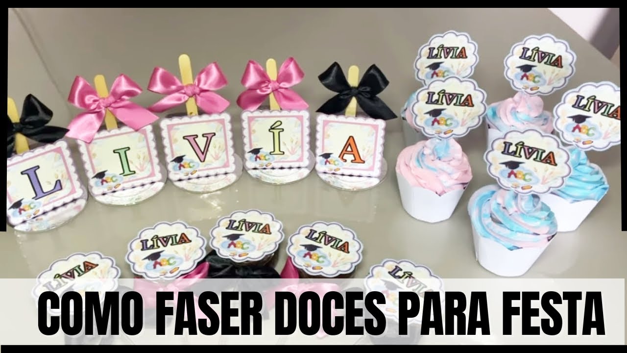 Fazendo doces para festa|Aprenda a Criar e Lucrar do zero