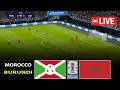 🔴LIVE : Morocco vs Burundi | World Cup 2026 Live | Full Match PES 21 Simulation Gameplay