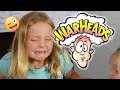   warheads challenge my kids try warheads 4 years later