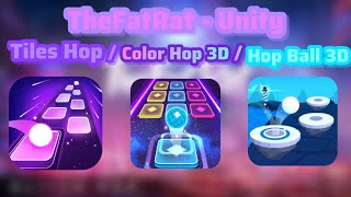 Tiles Hop/Color Hop 3D/Hop Ball 3D: TheFatRat - Unity  screenshot 3