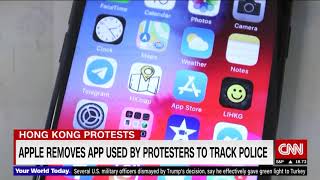 Hong Kong Protests: Apple removes app used by protesters to track police movements screenshot 4
