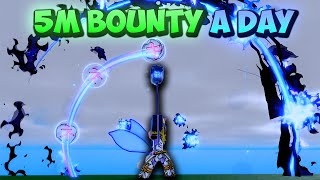 I Made A Godly Bounty Hunting Build And It's INSANE (Blox Fruits)