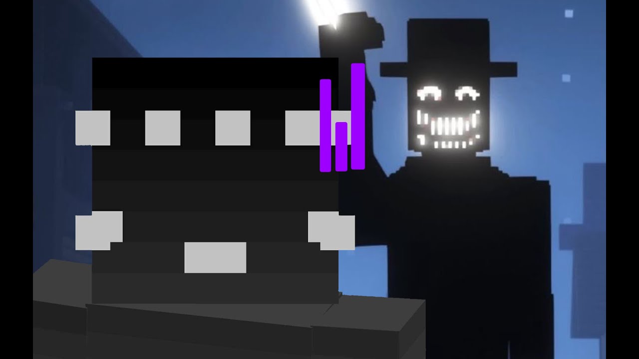 Minecraft's horror mod..[The man from the shadow]
