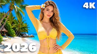 Summer Paradise 2026 🍹 Smooth Tropical Deep House Mix for TV 4K UHD | XDeep Music