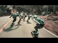 Insane Skateboard Race - Pack Run with lots of overtakes - Mato Perso Hill