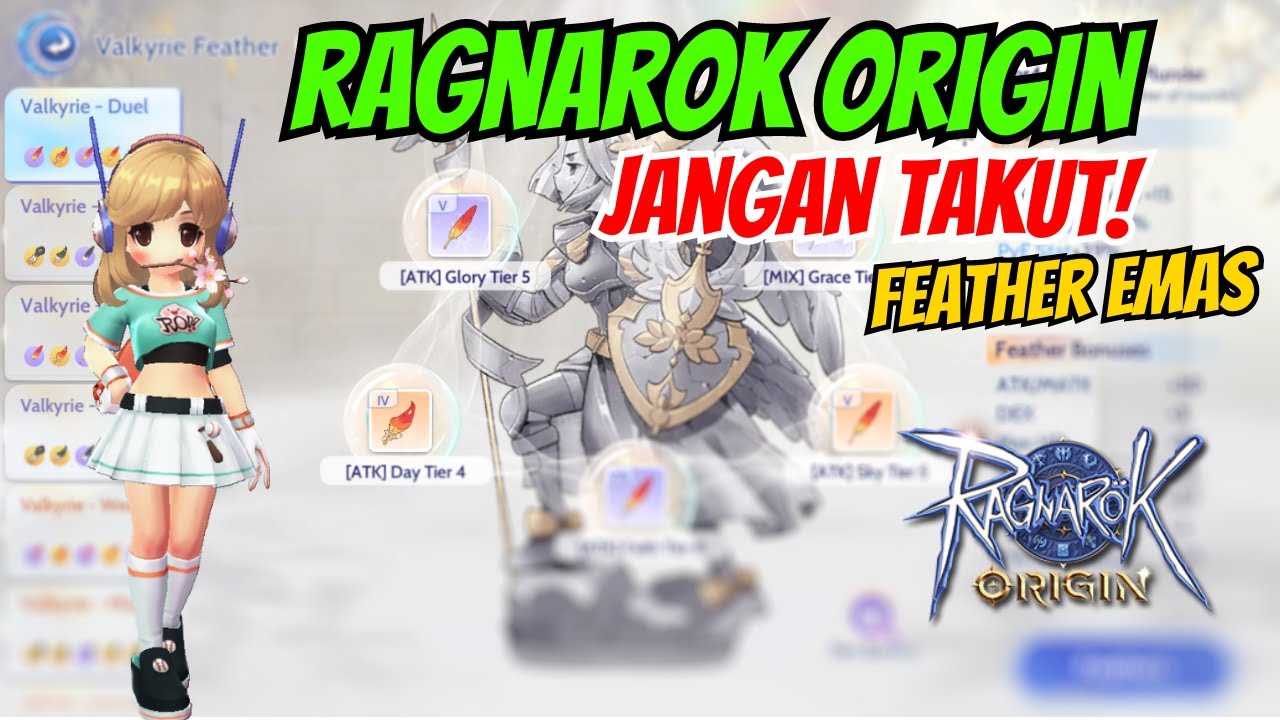 Feather Ragnarok JANGAN KETINGGALAN - Ragnarok Origin Global Feather Guide! - YouTube